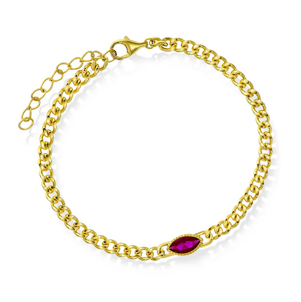 Rio Radiance armbånd i sølv med zirkonia 992004