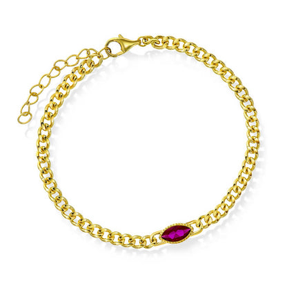 Rio Radiance armbånd i sølv med zirkonia 992004