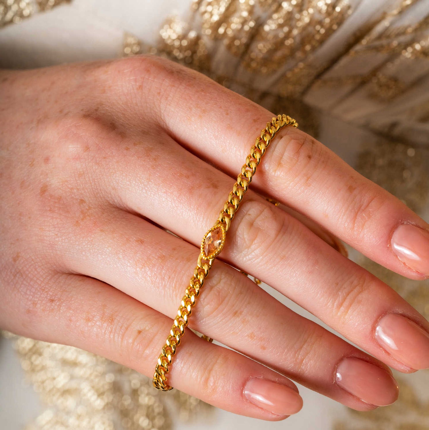 Rio Radiance armbånd i sølv med zirkonia 992019