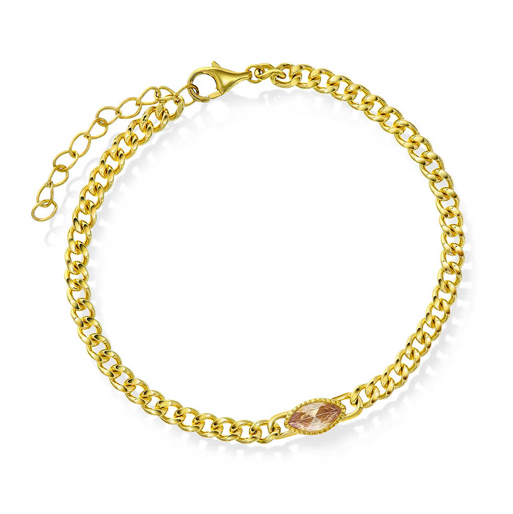 Rio Radiance armbånd i sølv med zirkonia 992019