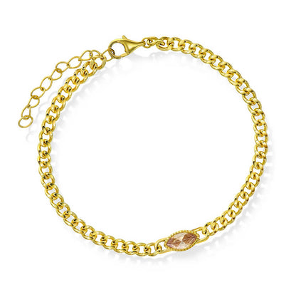 Rio Radiance armbånd i sølv med zirkonia 992019