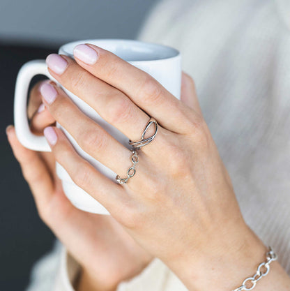 Unity ring i sølv 992073