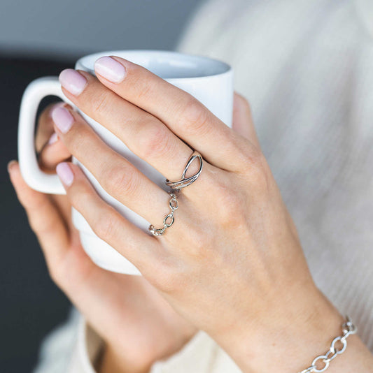 Unity ring i sølv 992073
