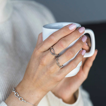 Amsterdam Amour ring i sølv 992077
