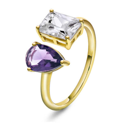 Viva Vegas ring i sølv med zirkonia 992081