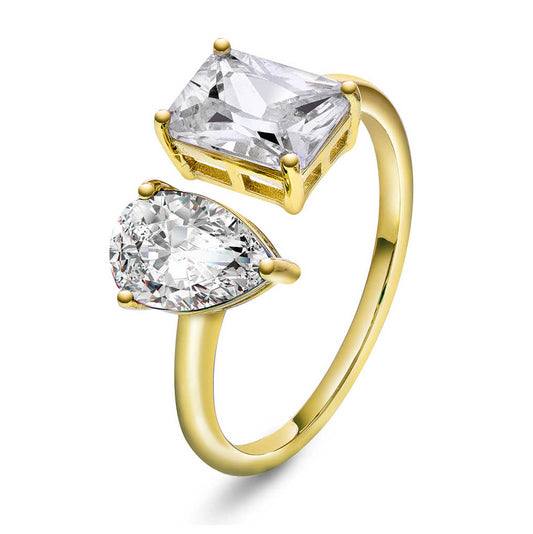 Viva Vegas ring i sølv med zirkonia 992083