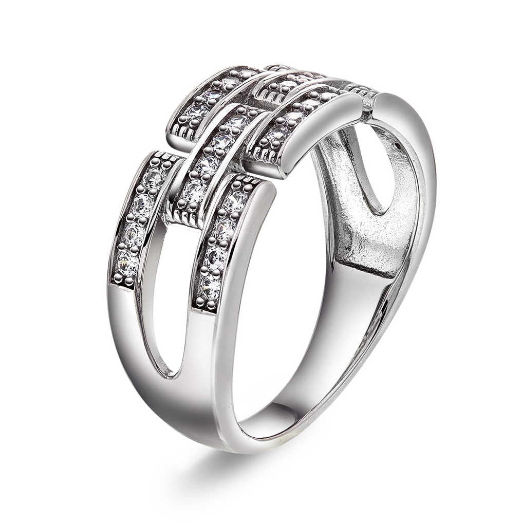 London Luxe ring i sølv med zirkonia 992100