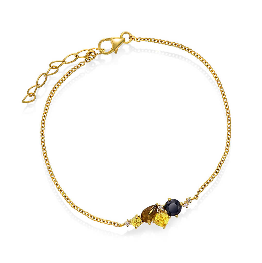 GLAM armbånd med gylne toner 992192