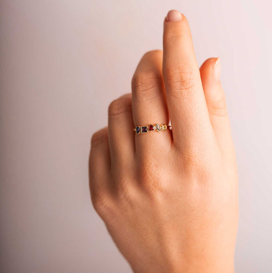 Sparks ring i sølv med zirkonia 992310