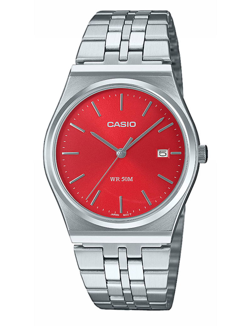Casio Timeless MTP-B145D-4A2VEF herreklokke i stål