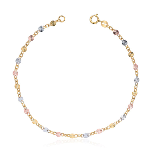 Armbånd i 14K gult gull Artikkelnr: 17039 - Bjerveur.noArmbånd i 14K gult gull Artikkelnr: 17039
