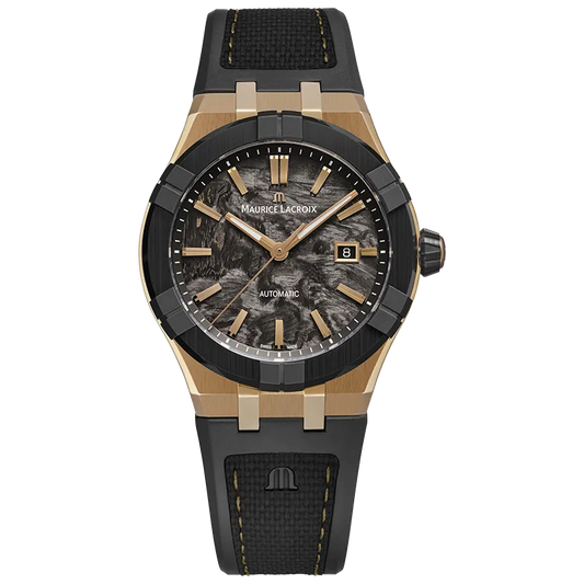 Maurice Lacroix Aikonic AC6008-BRL20-730-2 herreklokke i stål, bilde 1 av 7