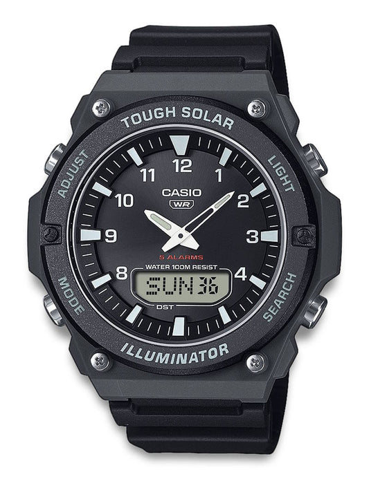 Casio Timeless AQ-S820W-1AVEF herreklokke i resin