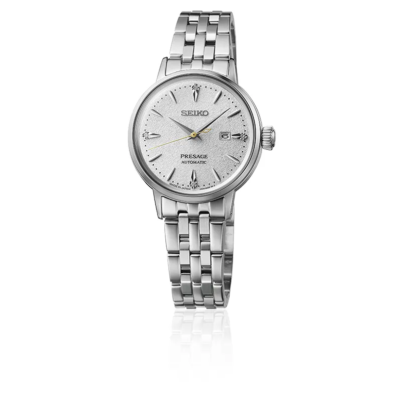 Seiko Presage SRE017J1 dameklokke i stål - Mekanisk, bilde 4