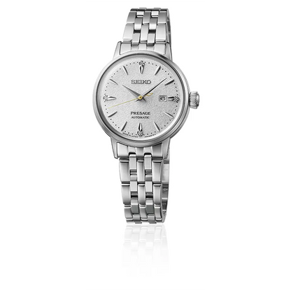 Seiko Presage SRE017J1 dameklokke i stål - Mekanisk, bilde 4