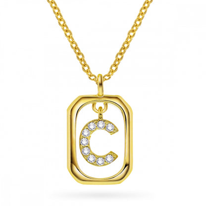 Jewelry Letters anheng i sølv med zirkonia, bokstav, bilde 6 av 57