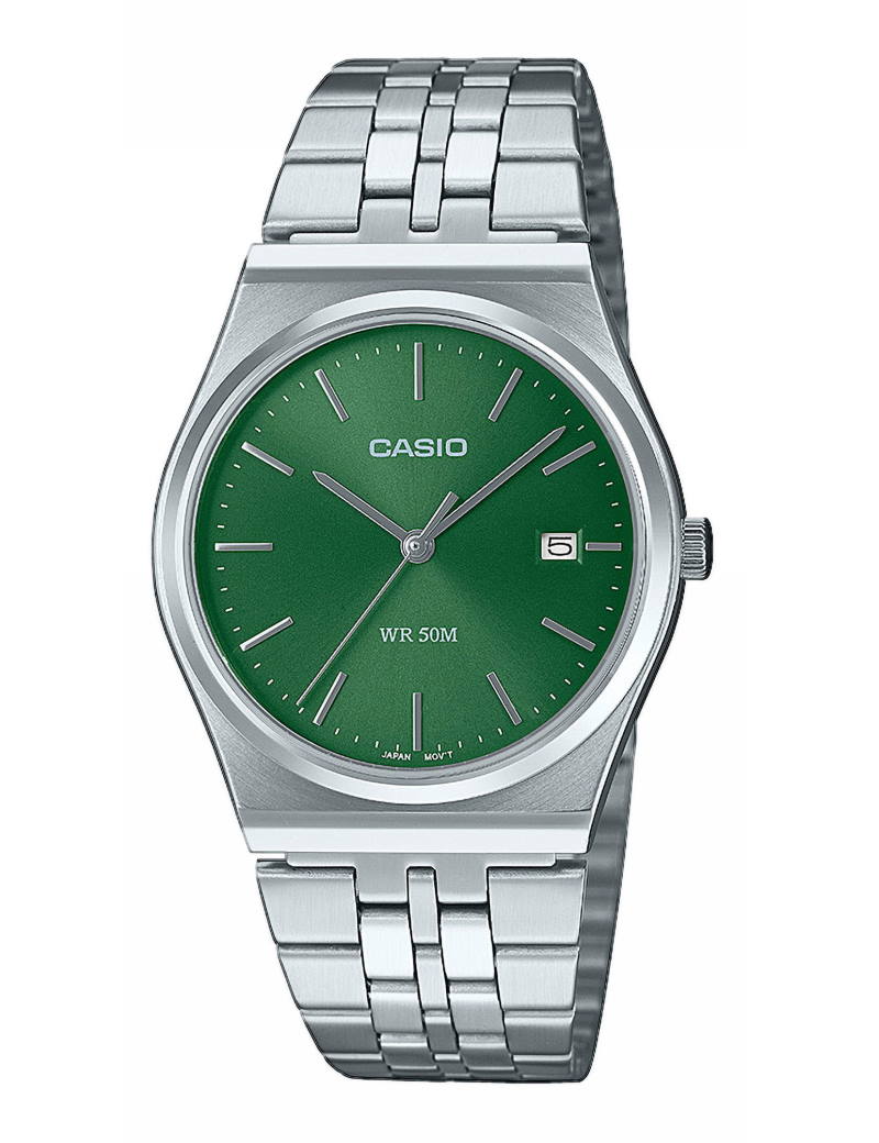 Casio Timeless MTP-B145D-3AVEF herreklokke i stål