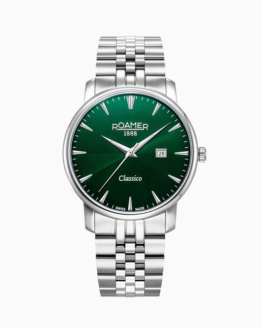 Roamer Classico 971856 41 75 50 herreklokke i stål, bilde 1 av 5