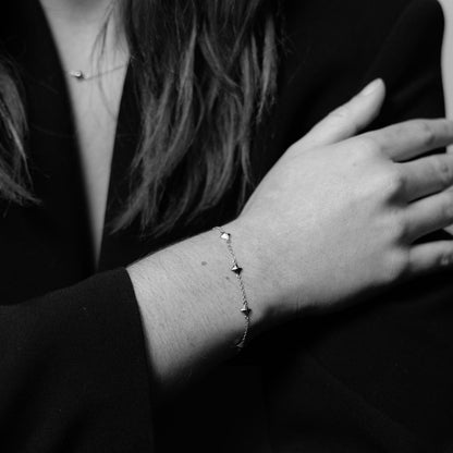 Rebel armbånd i sølv, nr. 221429