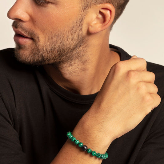 Armbånd Black Cat green