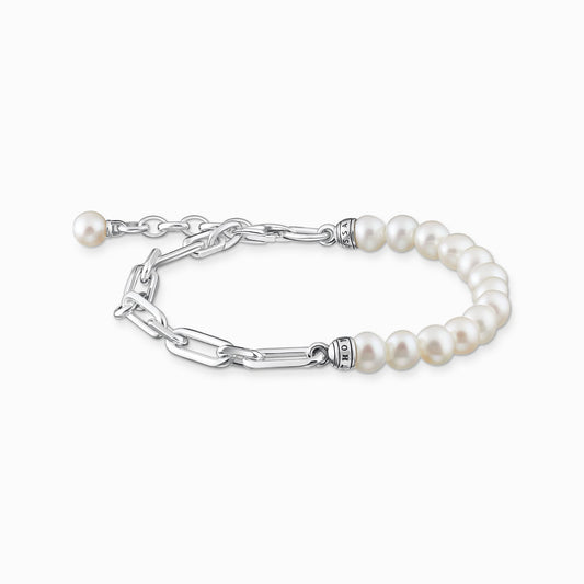 Armbåndslenker og perler sølv A2031-167-14