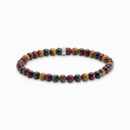 Talisman armbånd med tigerøye perler A2183-826-7