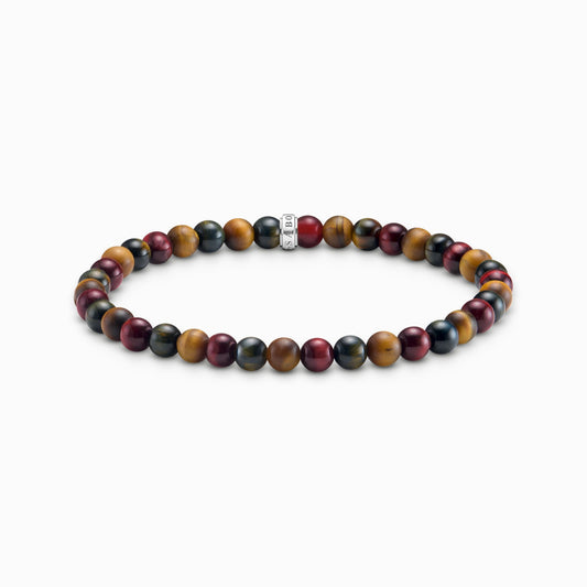 Talisman armbånd med tigerøye perler A2183-826-7