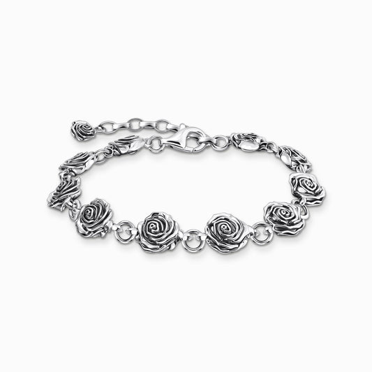 Silver Midnight Rose armbånd A2197-637-21