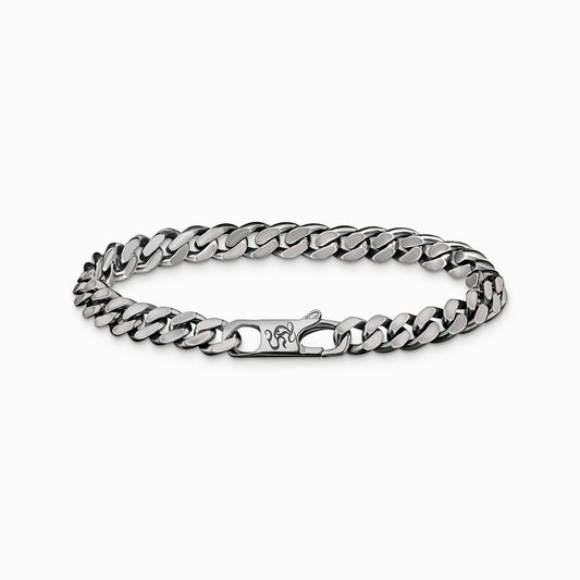 Sølv pansret armbånd 6,9 mm A2200-637-21