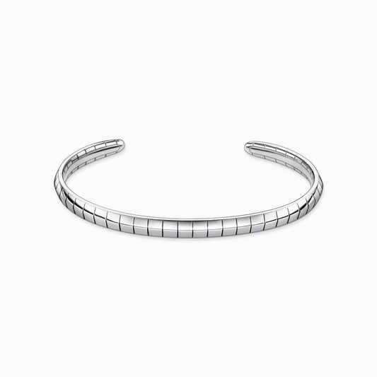 Armring slangeskinn sølv  AR101-637-21