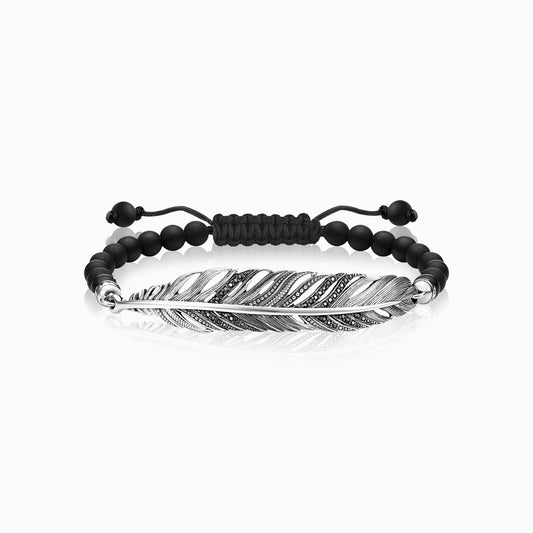 Armbånd fjær  LBA0132-810-11