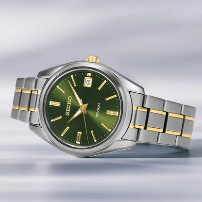 SEIKO MENS TITANIUM SUR377P1