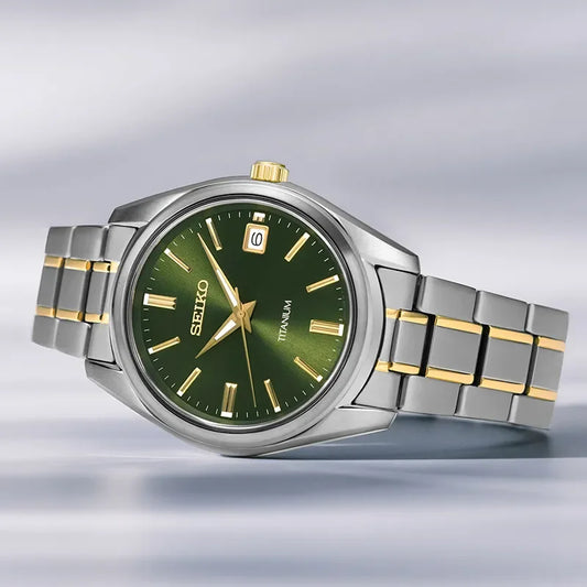 SEIKO MENS TITANIUM SUR377P1