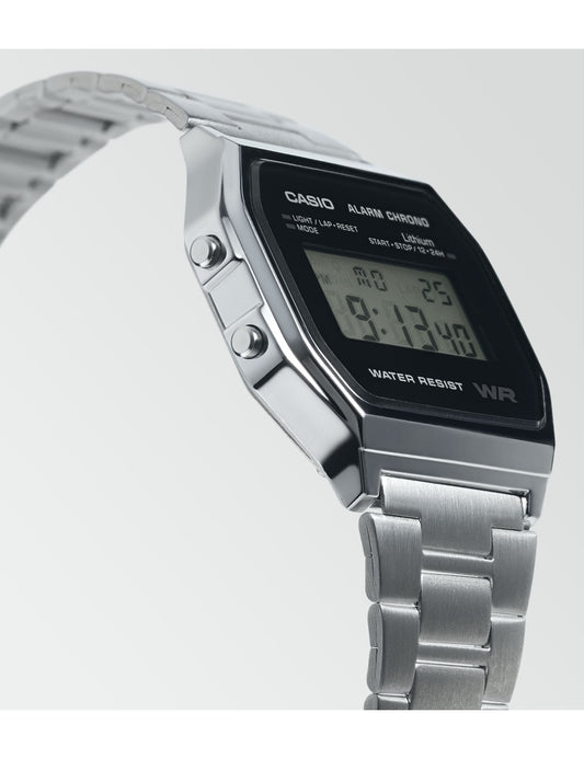 Casio Vintage A158WEA-1EF herreklokke i stål, bilde 2 av 2
