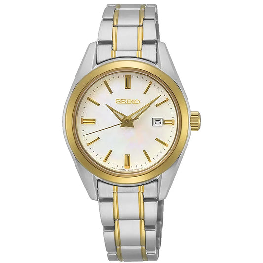 Seiko SUR636P1 dameklokke i stål