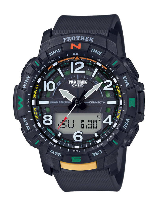 Casio Pro Trek PRT-B50-1ER herreklokke i resin, bilde 1 av 4