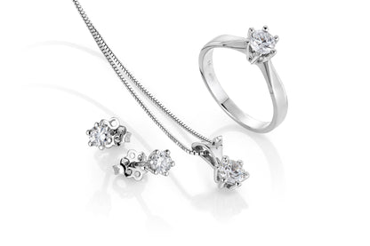 Svolder anheng i 585 gull med diamanter 0,8 ct VS, bilde 3 av 3