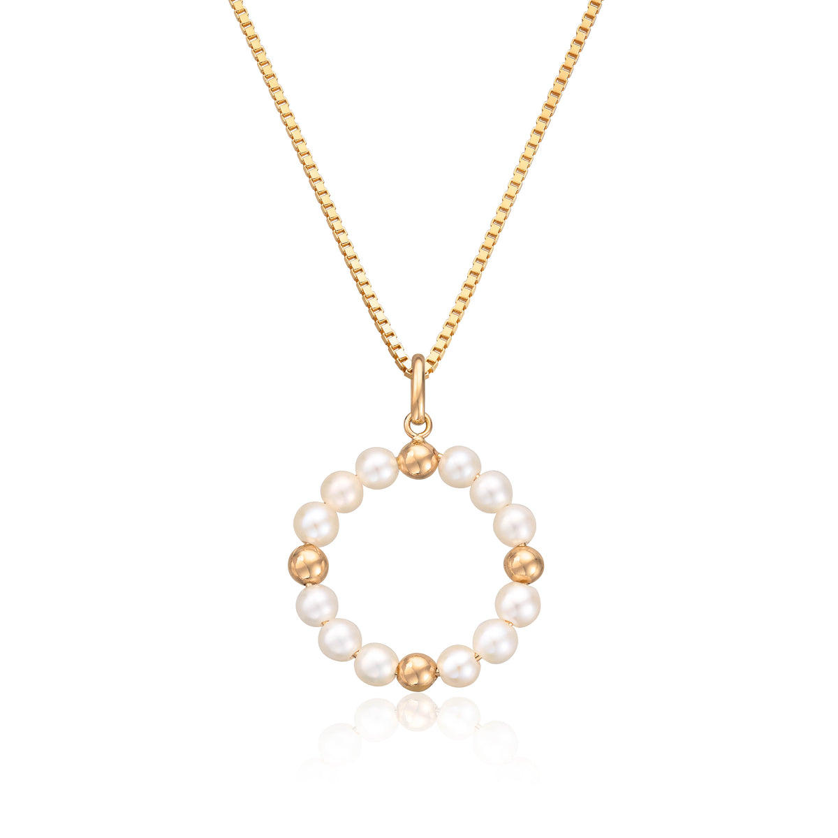 Anheng "Infinity Pearl" 14K Artikkelnr: 27600 - Bjerveur.noAnheng "Infinity Pearl" 14K Artikkelnr: 27600