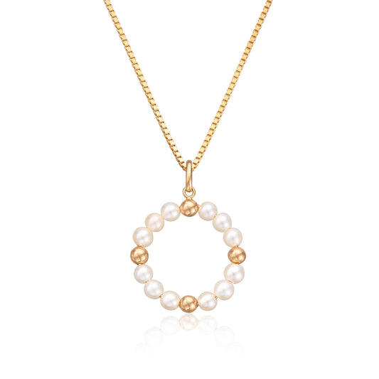 Anheng "Infinity Pearl" 14K Artikkelnr: 27600 - Bjerveur.noAnheng "Infinity Pearl" 14K Artikkelnr: 27600