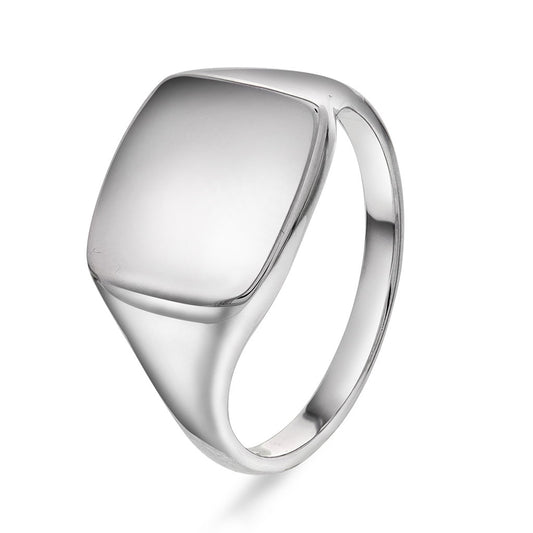 Ring i rhodinert 925 sølv, signetring large 13 mm, bilde 1 av 2