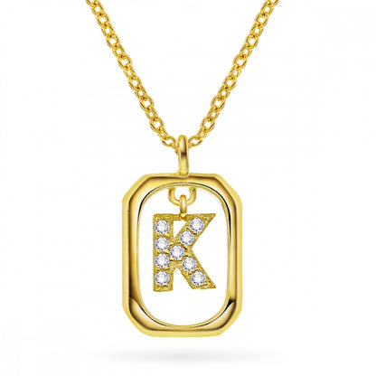 Jewelry Letters anheng i sølv med zirkonia, bokstav, bilde 25 av 57