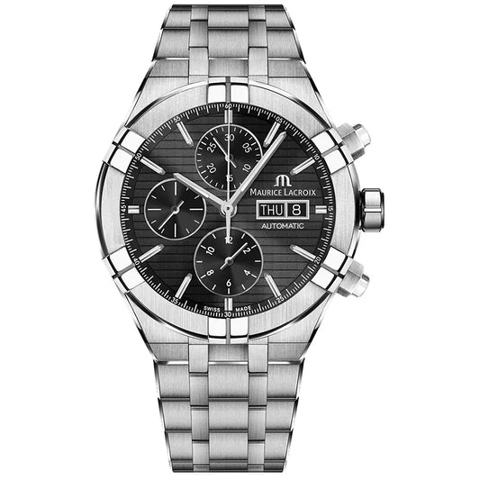 Maurice Lacroix Aikon AI6038-SS002-330-1 herreklokke i stål