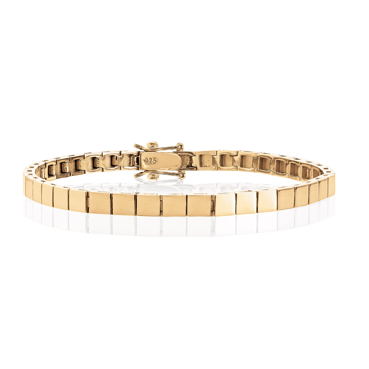 Armbånd i 585 gull 4,5 mm, 19 cm, bilde 1 av 2