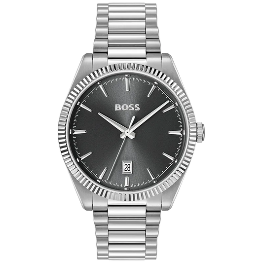 BOSS 1514310 herreklokke i stål, bilde 1 av 6