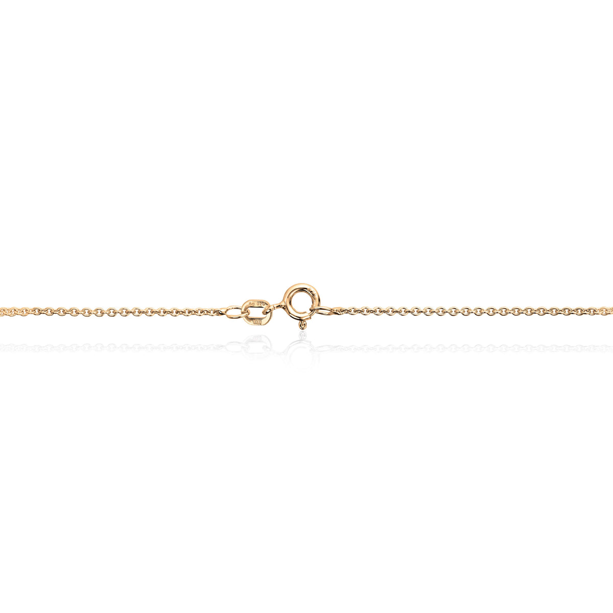Aurum halskjede med rund anker 1,3 mm, bilde 8 av 9