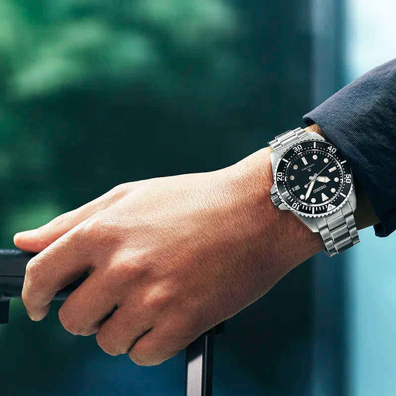 Seiko Prospex SNE597P1 herreklokke i stål, bilde 6 av 6