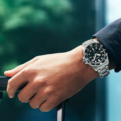 Seiko Prospex SNE597P1 herreklokke i stål, bilde 6 av 6