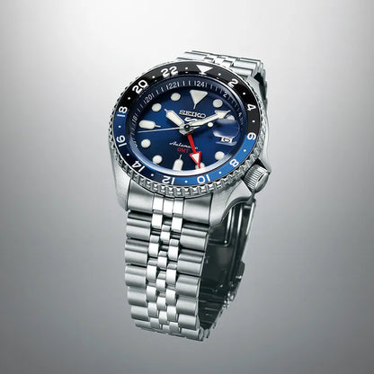 Seiko 5 Sports SSK003K1 herreklokke i stål - Mekanisk