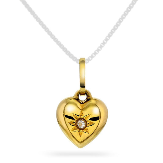 Anheng i gull med diamant 0,01 ct WP - Bjerveur.noAnheng i gull med diamant 0,01 ct WP