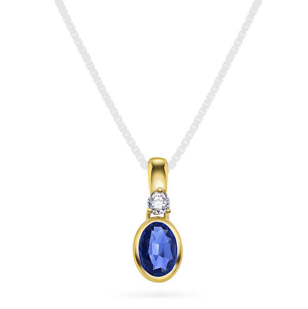 Anheng i gull med diamant 0,07 WSI 26100025 - 48S - Bjerveur.noAnheng i gull med diamant 0,07 WSI 26100025 - 48S